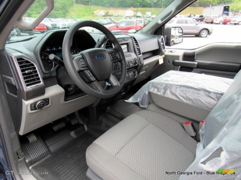 2016 F150 XLT SuperCrew 4x4 - Blue Jeans / Medium Earth Gray photo #28