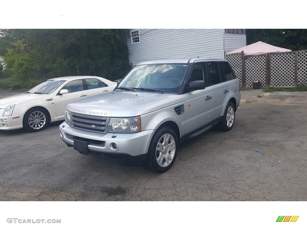 2006 Range Rover Sport HSE - Zambezi Silver Metallic / Ebony Black photo #1
