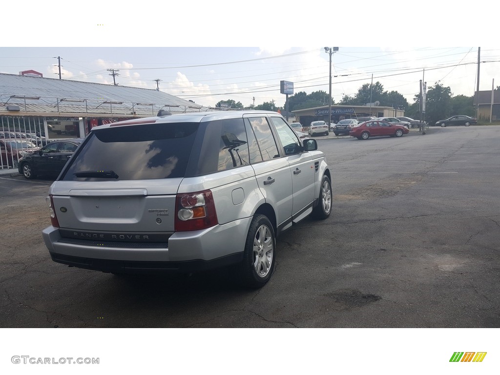 2006 Range Rover Sport HSE - Zambezi Silver Metallic / Ebony Black photo #3