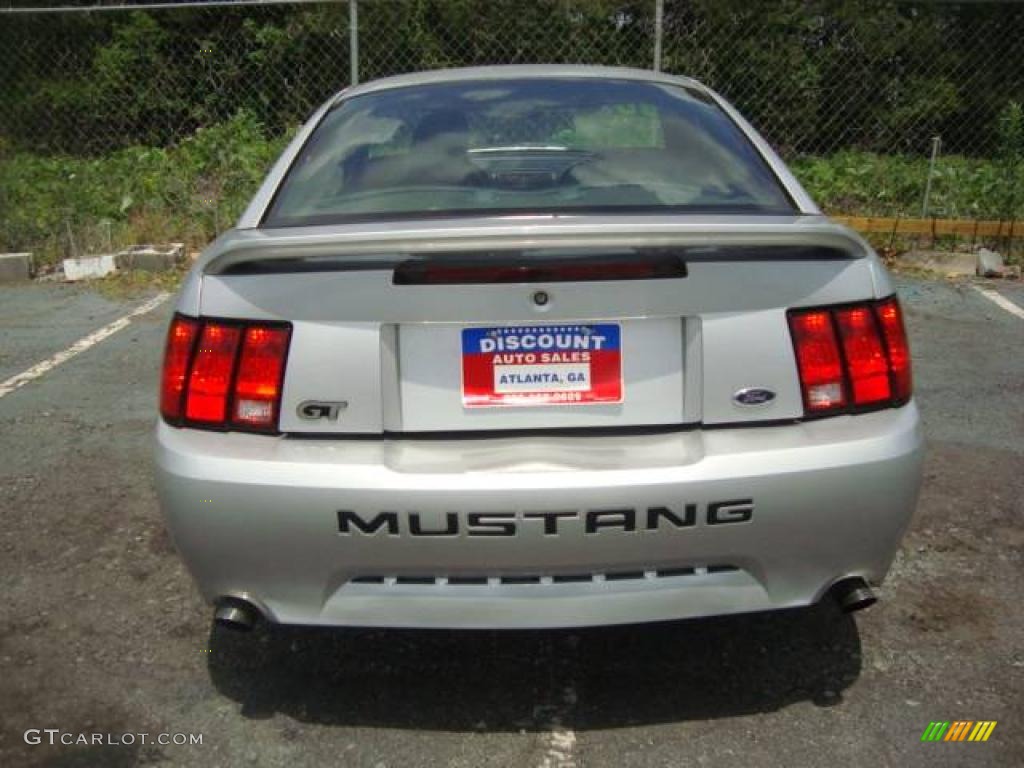 2000 Mustang GT Coupe - Silver Metallic / Dark Charcoal photo #5