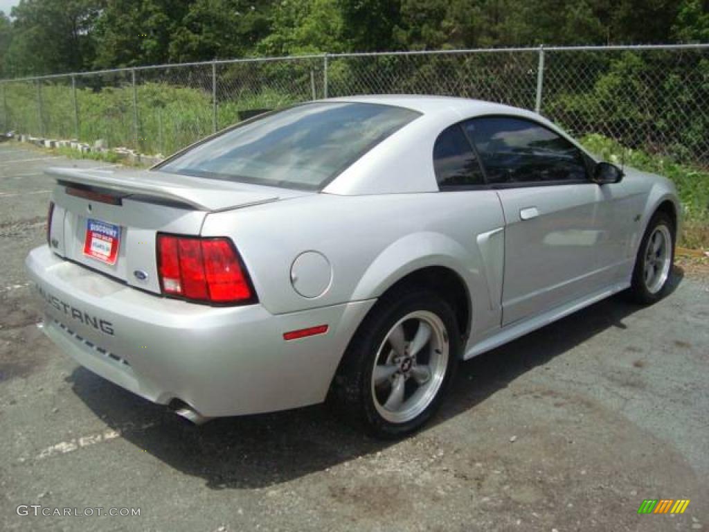 2000 Mustang GT Coupe - Silver Metallic / Dark Charcoal photo #6