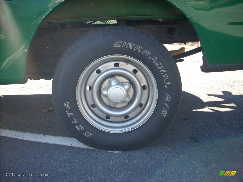 2000 F150 XL Regular Cab - Fleet Green / Medium Graphite photo #7