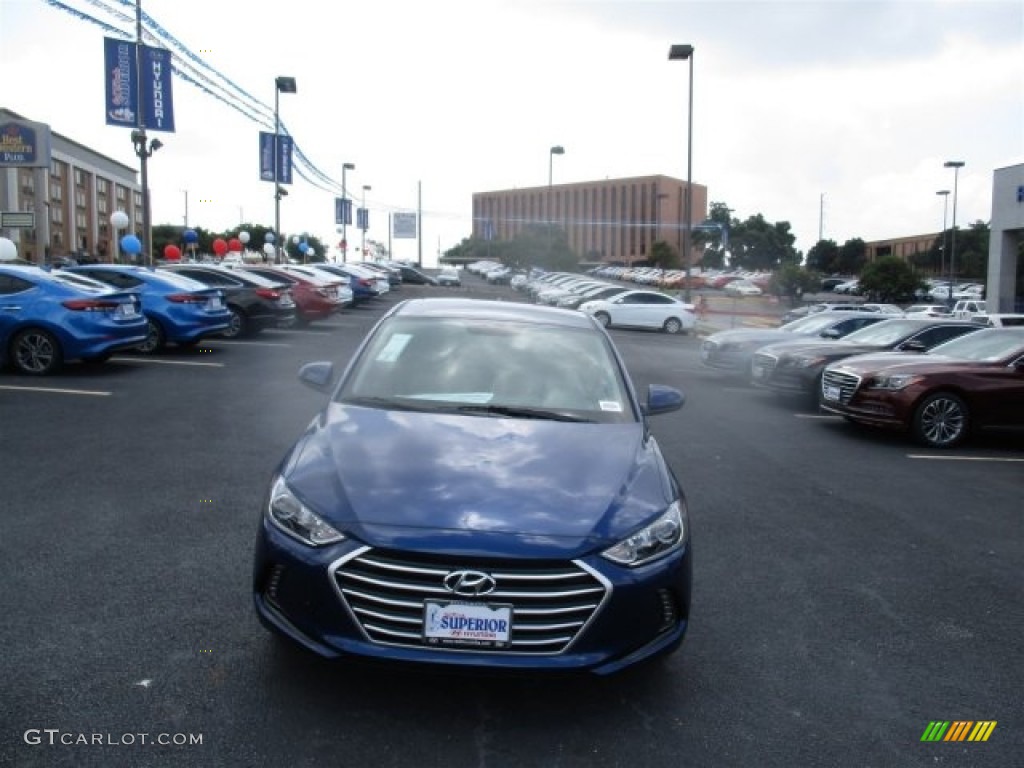2017 Elantra SE - Lakeside Blue / Gray photo #2