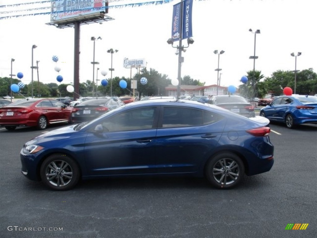 2017 Elantra SE - Lakeside Blue / Gray photo #5