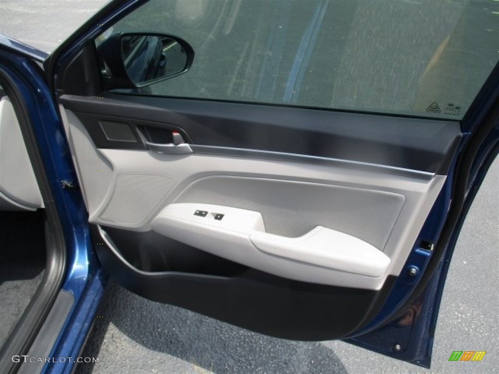 2017 Elantra SE - Lakeside Blue / Gray photo #11