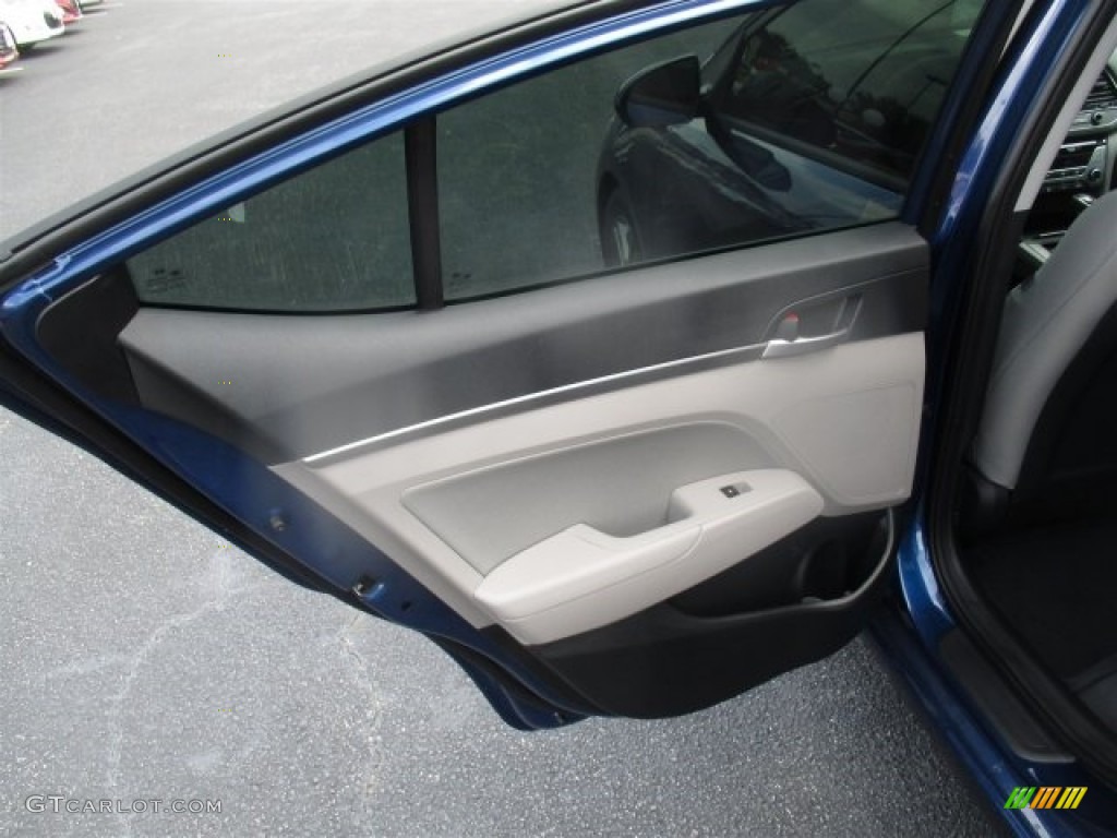 2017 Elantra SE - Lakeside Blue / Gray photo #16
