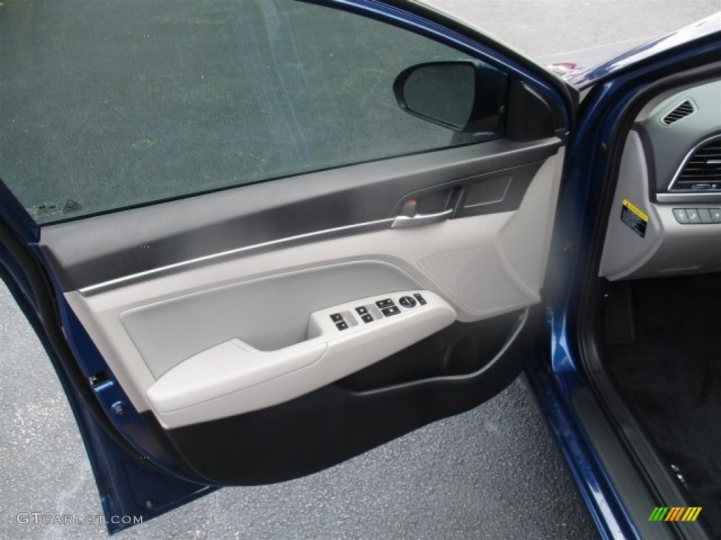 2017 Elantra SE - Lakeside Blue / Gray photo #17