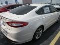 2016 White Platinum Tri-Coat Metallic Ford Fusion Energi Titanium  photo #8