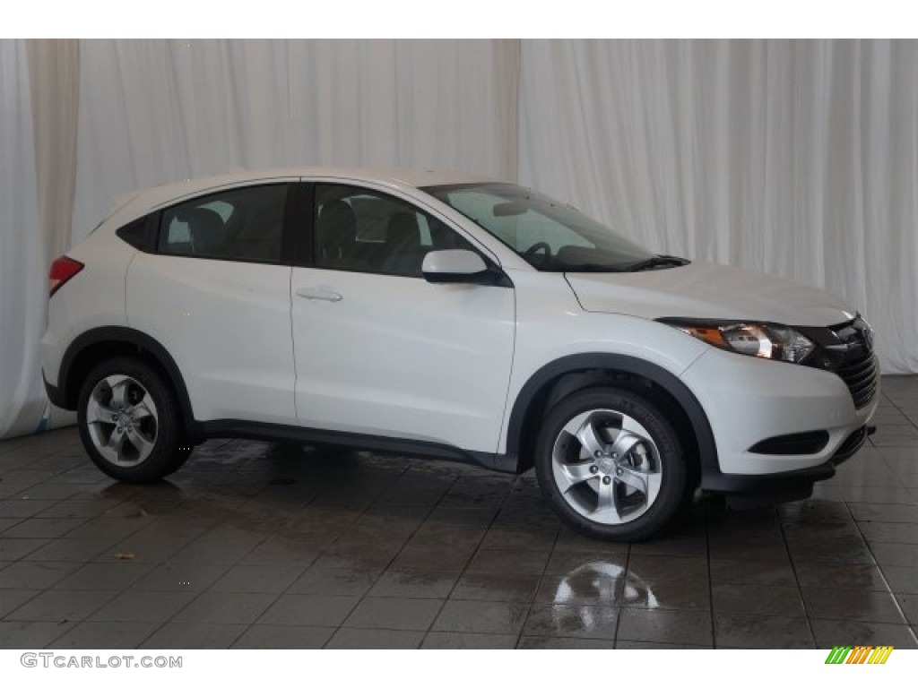 2016 HR-V LX AWD - White Orchid Pearl / Gray photo #5