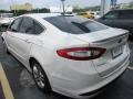 2016 White Platinum Tri-Coat Metallic Ford Fusion Energi Titanium  photo #14