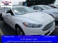 White Platinum Tri-Coat Metallic 2016 Ford Fusion Energi Titanium