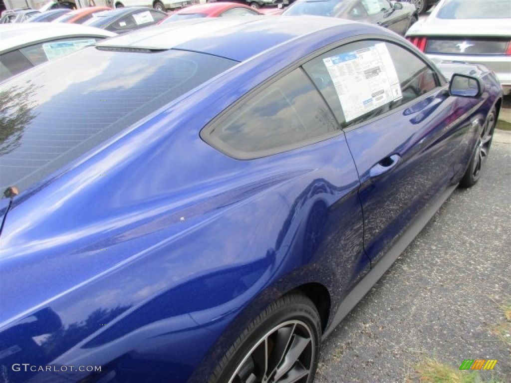 2016 Mustang GT Coupe - Deep Impact Blue Metallic / Ebony photo #7