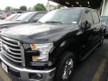 2016 Shadow Black Ford F150 XLT SuperCrew  photo #2