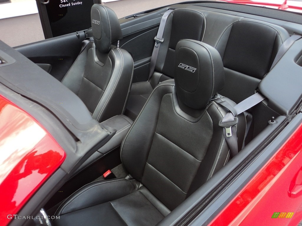 2015 Camaro SS/RS Convertible - Red Hot / Black photo #25