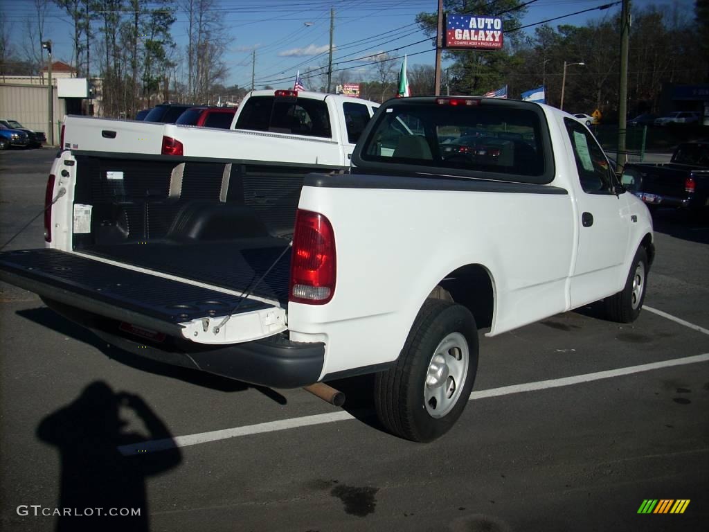 2004 F150 XL Heritage Regular Cab - Oxford White / Heritage Graphite Grey photo #4