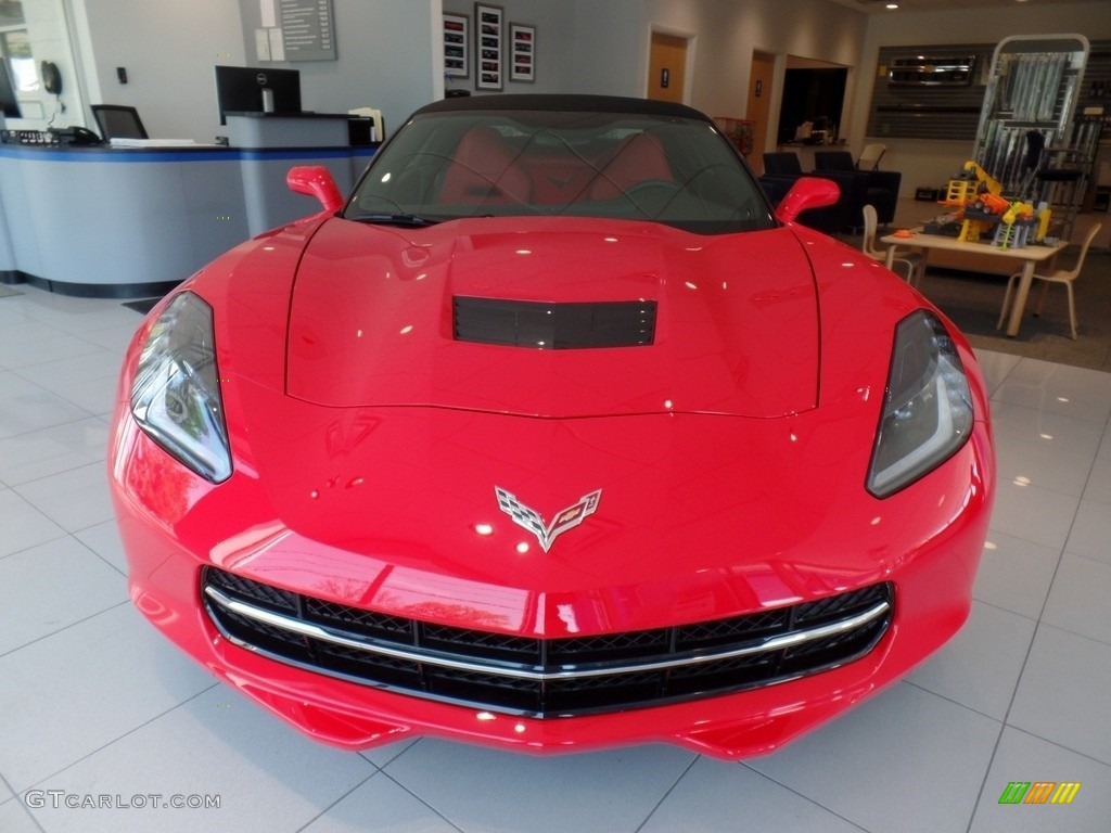2014 Corvette Stingray Convertible Z51 - Torch Red / Adrenaline Red photo #5
