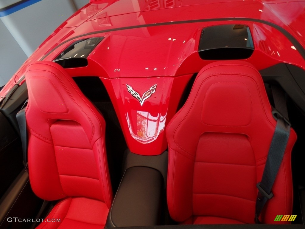 2014 Corvette Stingray Convertible Z51 - Torch Red / Adrenaline Red photo #12