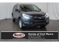 2016 Obsidian Blue Pearl Honda CR-V EX-L  photo #1