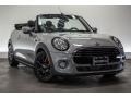 Moonwalk Gray Metallic 2016 Mini Convertible Cooper Exterior
