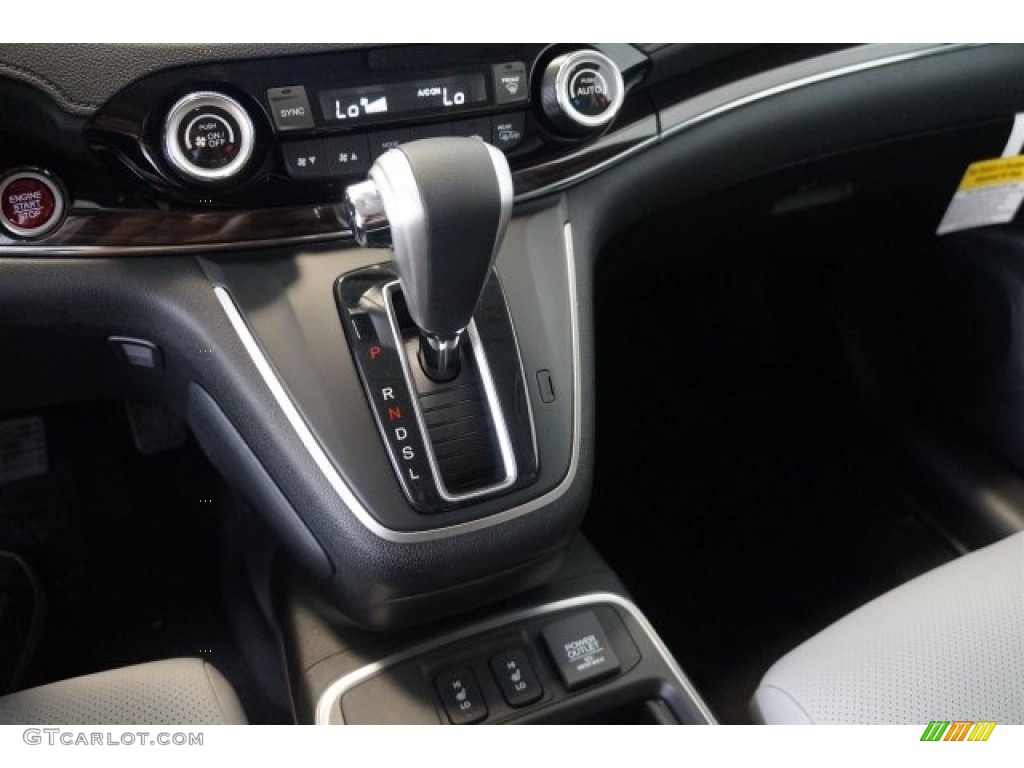 2016 CR-V EX-L - Obsidian Blue Pearl / Gray photo #15