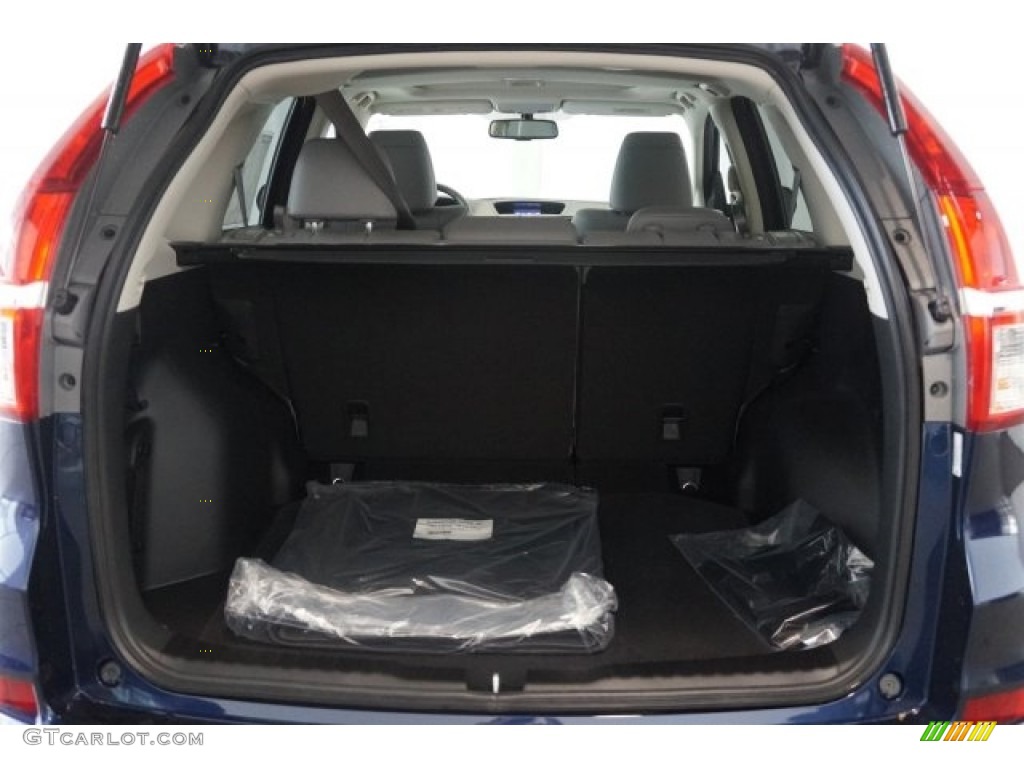 2016 CR-V EX-L - Obsidian Blue Pearl / Gray photo #20
