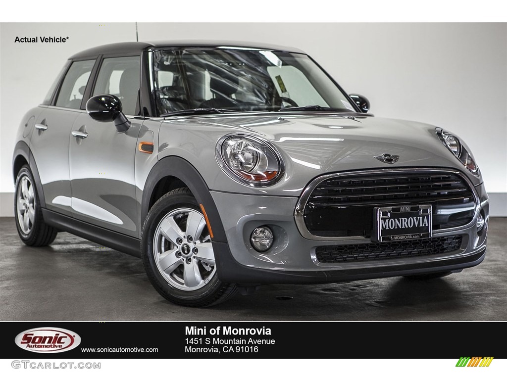 2016 Hardtop Cooper 4 Door - Moonwalk Gray Metallic / Carbon Black photo #1