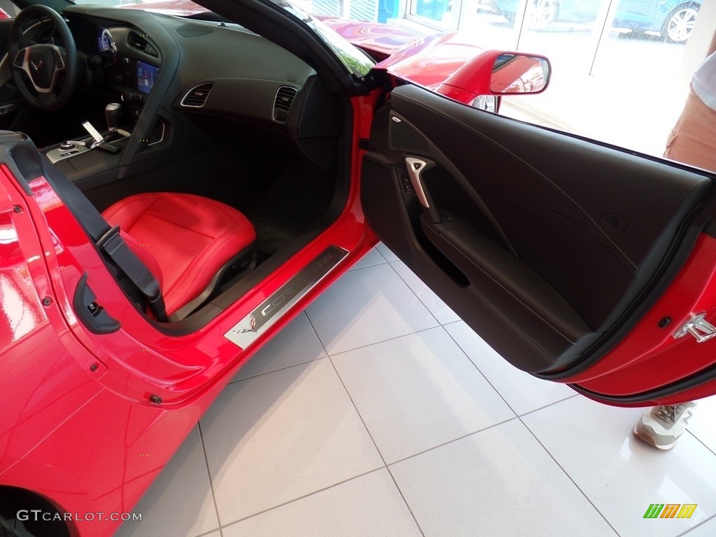 2014 Corvette Stingray Convertible Z51 - Torch Red / Adrenaline Red photo #43