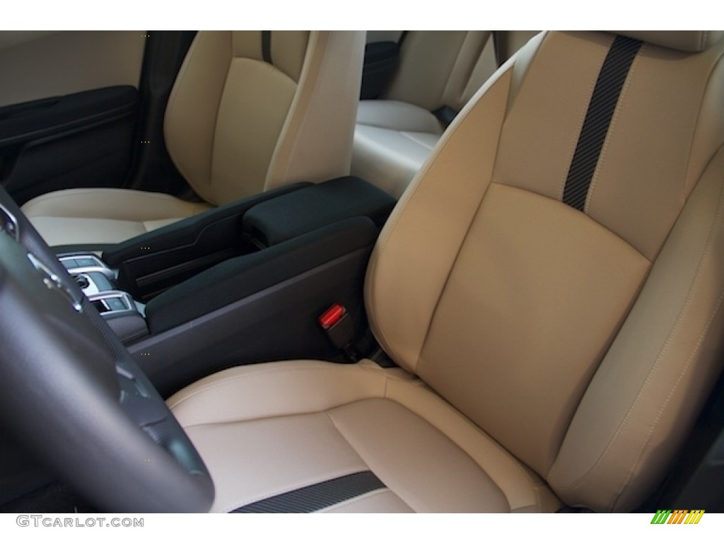 2016 Civic LX Sedan - Taffeta White / Ivory photo #10