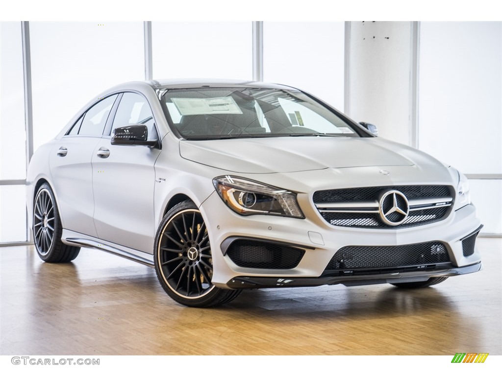 designo Magno Polar Silver (matte) 2016 Mercedes-Benz CLA 45 AMG Exterior Photo #113339402