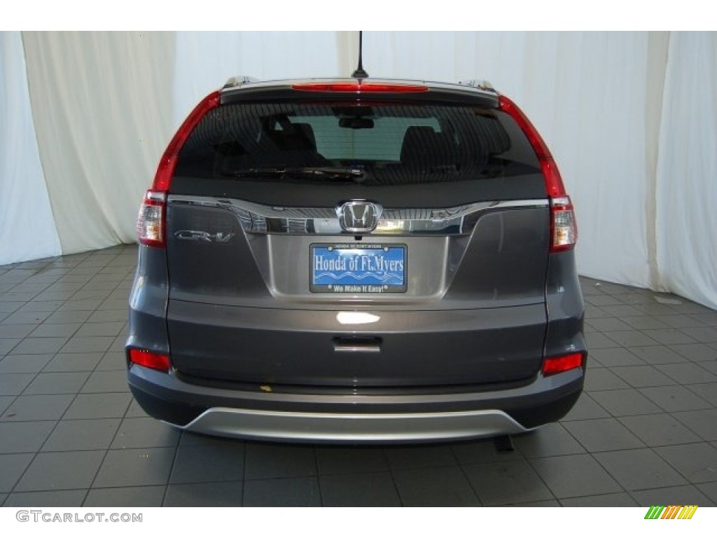 2016 CR-V EX-L - Modern Steel Metallic / Gray photo #5