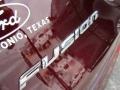 2017 Burgundy Velvet Ford Fusion SE  photo #5