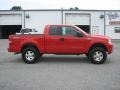 2006 Bright Red Ford F150 STX SuperCab 4x4  photo #5