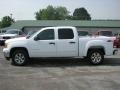 2008 Summit White GMC Sierra 1500 SLE Crew Cab 4x4  photo #1