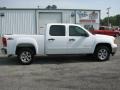 2008 Summit White GMC Sierra 1500 SLE Crew Cab 4x4  photo #5