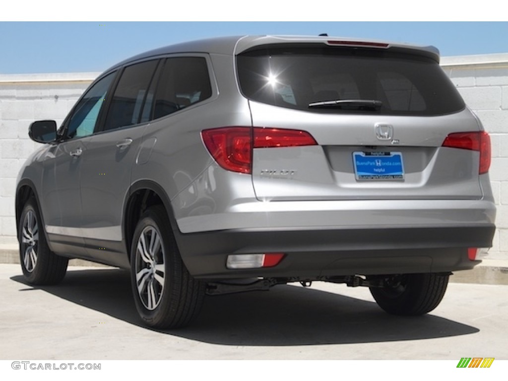 2016 Pilot EX - Lunar Silver Metallic / Gray photo #2