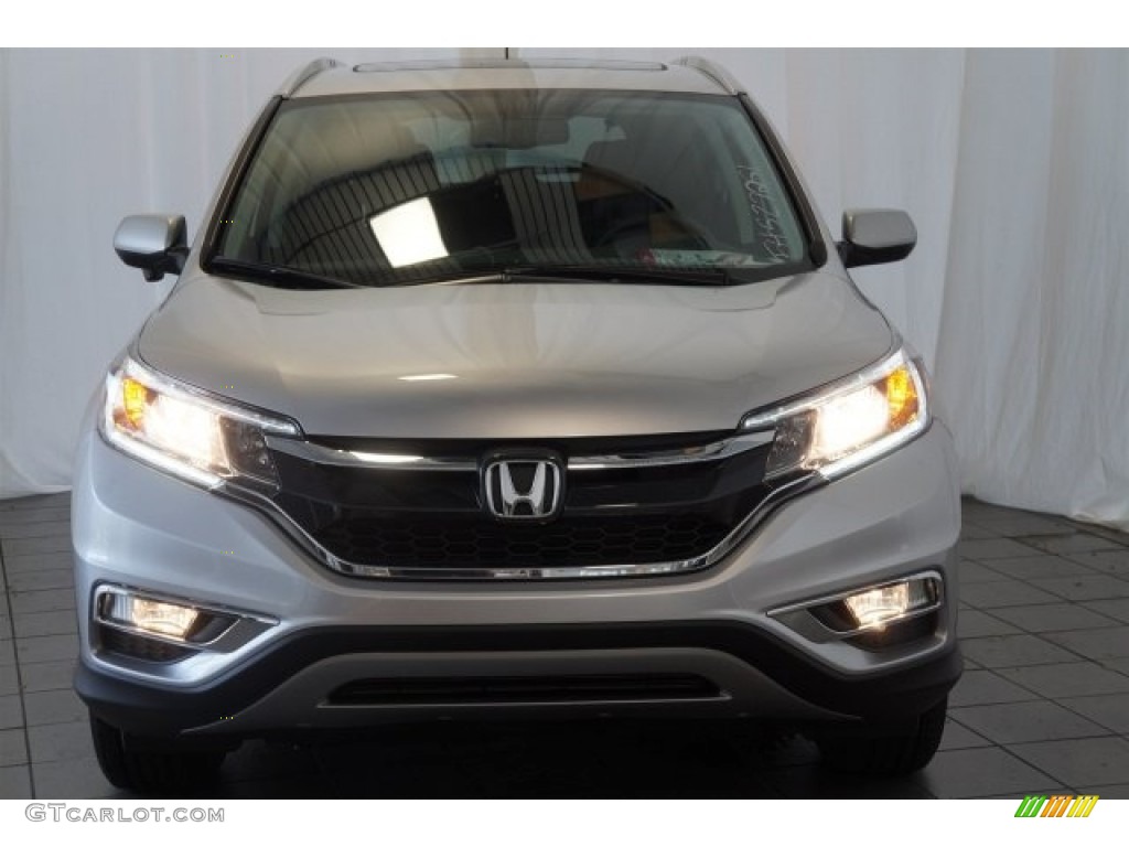 2016 CR-V EX-L - Alabaster Silver Metallic / Black photo #2