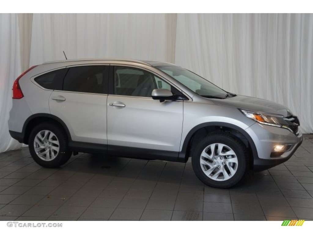 2016 CR-V EX-L - Alabaster Silver Metallic / Black photo #4