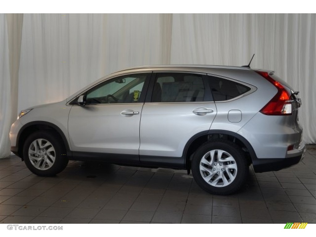 2016 CR-V EX-L - Alabaster Silver Metallic / Black photo #7