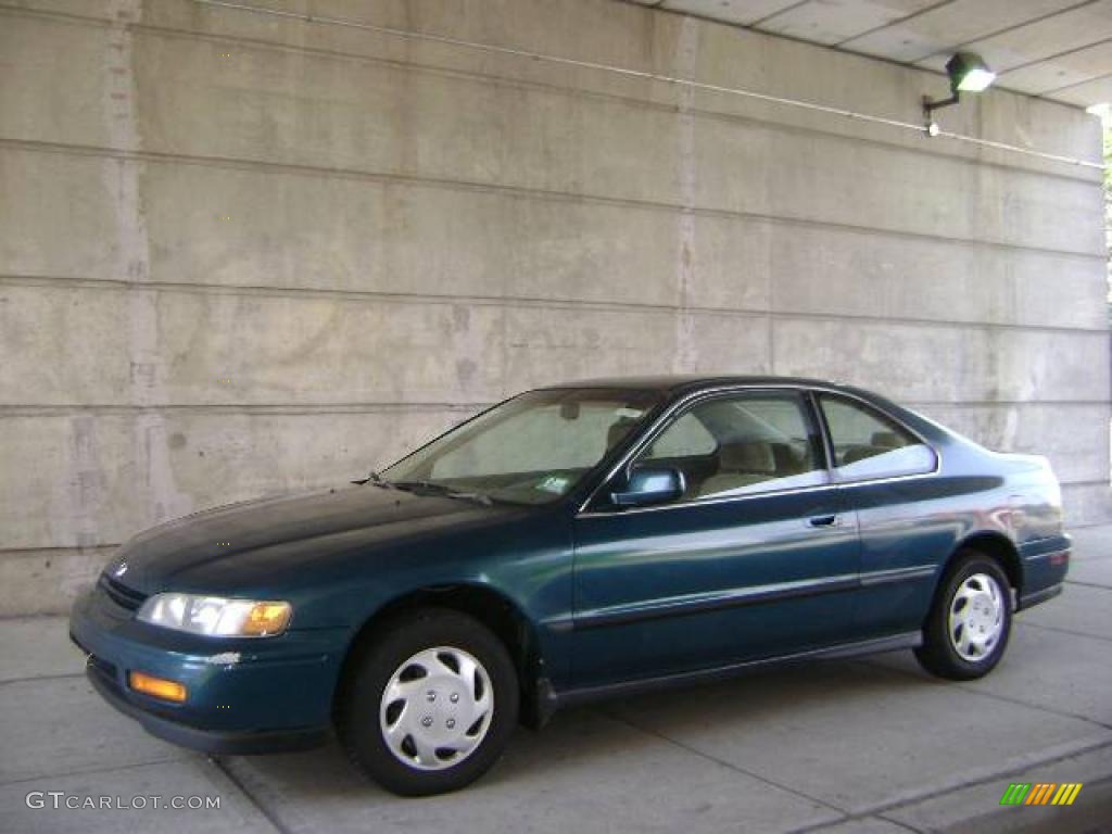 1995 Accord LX Coupe - Sherwood Green Pearl / Beige photo #1