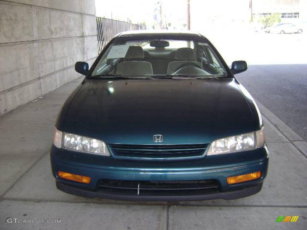1995 Accord LX Coupe - Sherwood Green Pearl / Beige photo #3