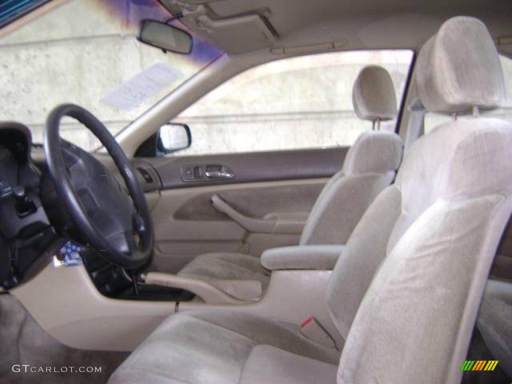 1995 Accord LX Coupe - Sherwood Green Pearl / Beige photo #7