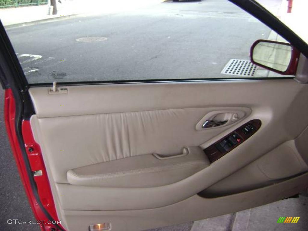 1998 Accord EX V6 Coupe - San Marino Red / Ivory photo #7