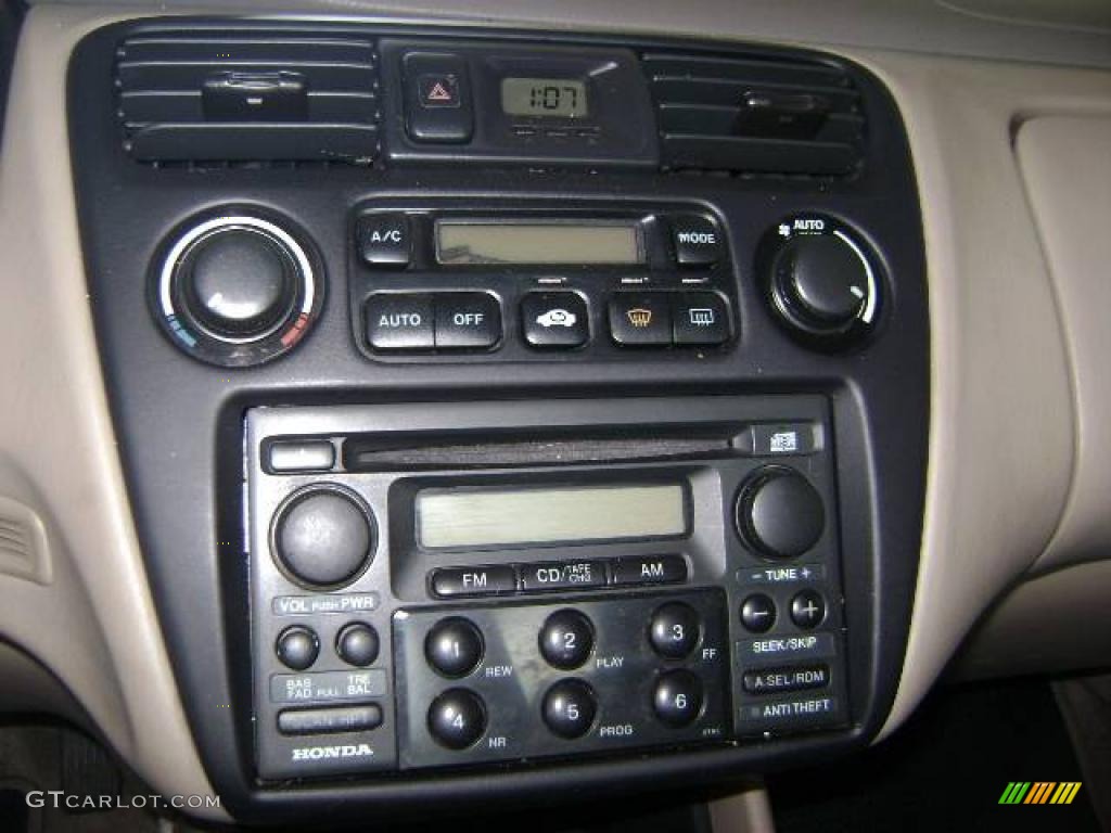 1998 Accord EX V6 Coupe - San Marino Red / Ivory photo #14