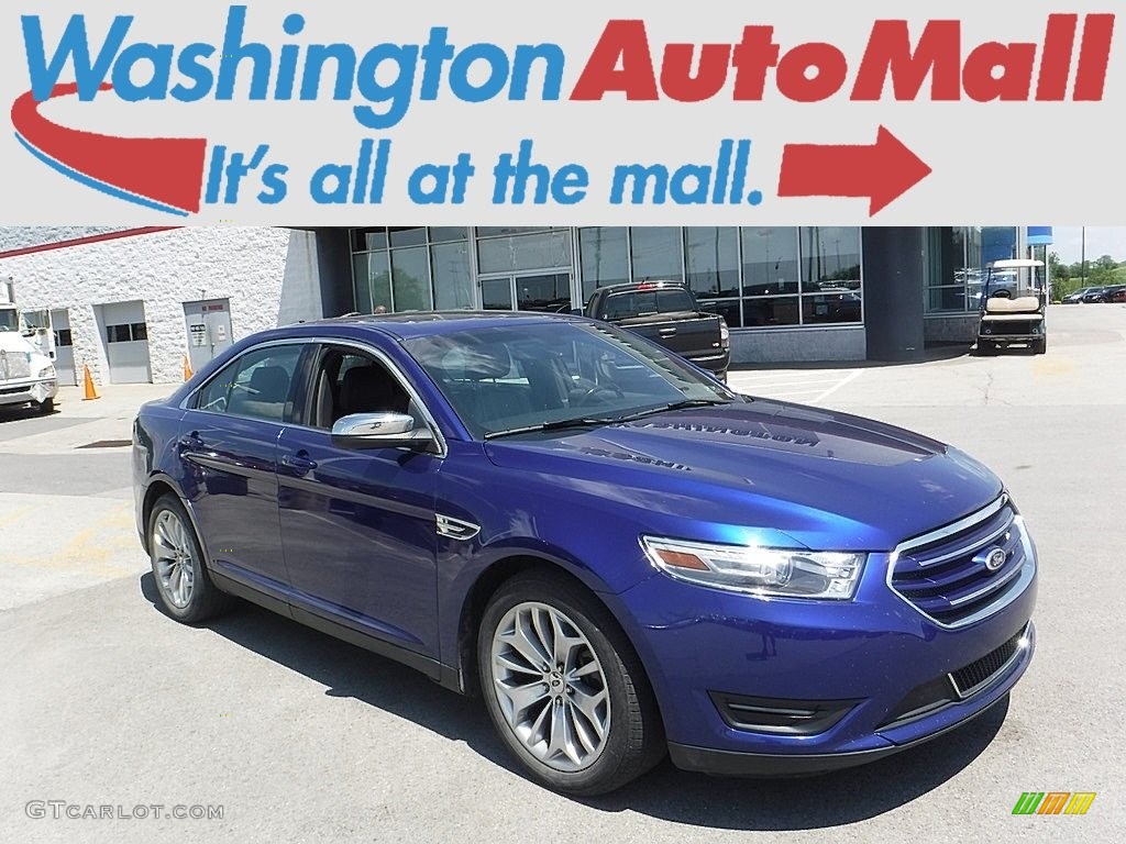 2013 Deep Impact Blue Metallic Ford Taurus Limited 113330719 Photo 13