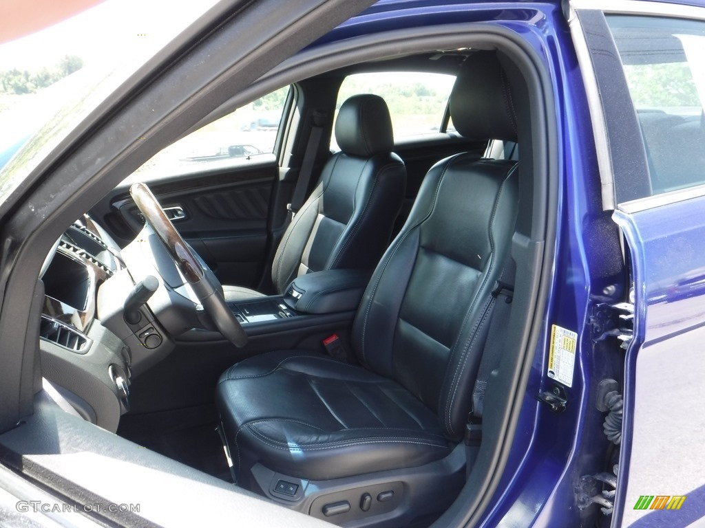 2013 Taurus Limited - Deep Impact Blue Metallic / Charcoal Black photo #12
