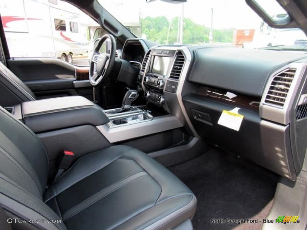 2016 F150 Platinum SuperCrew 4x4 - Magnetic / Platinum Black photo #33