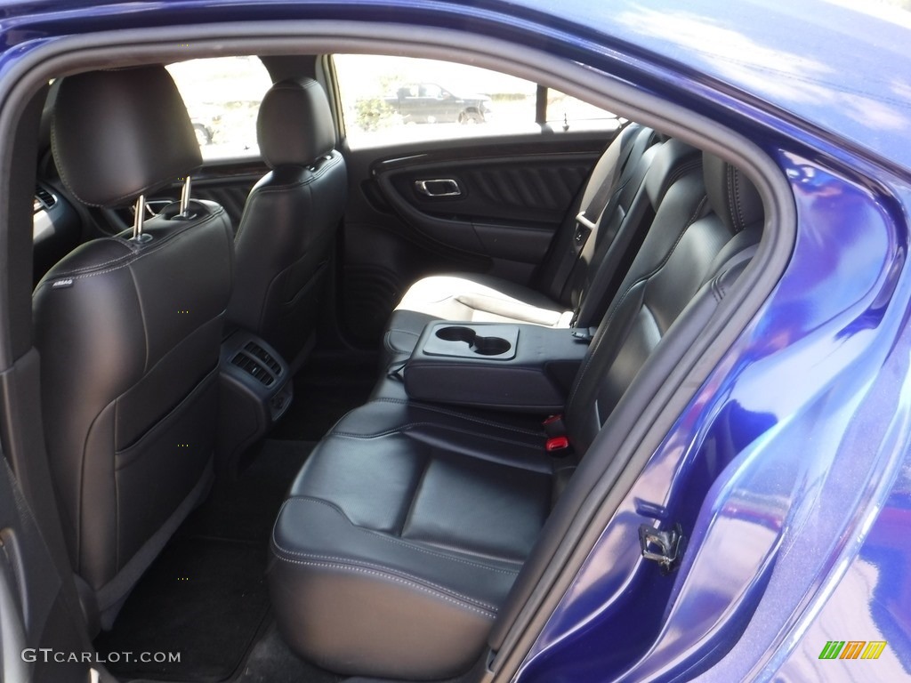 2013 Taurus Limited - Deep Impact Blue Metallic / Charcoal Black photo #22