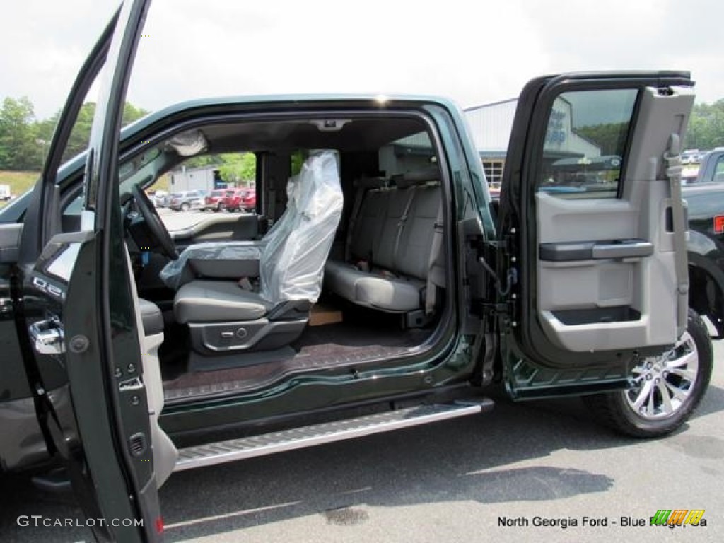 2016 F150 XLT SuperCab 4x4 - Green Gem / Medium Earth Gray photo #13