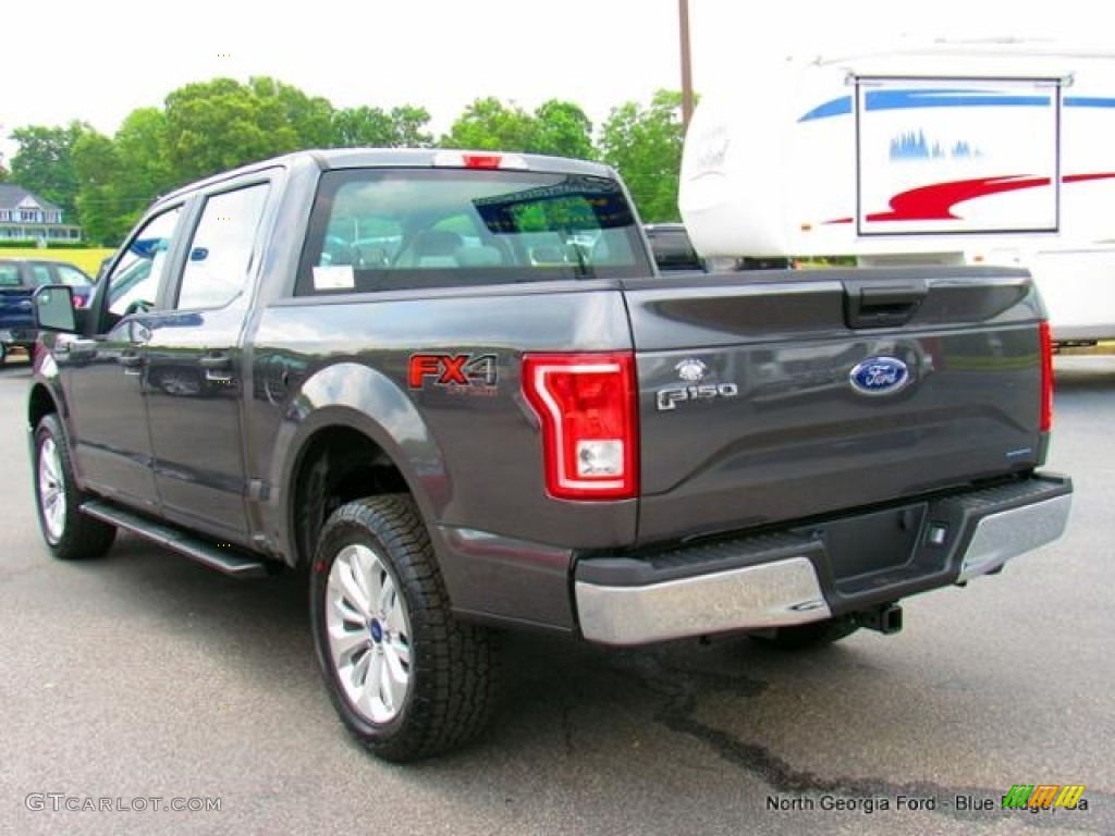2016 F150 XL SuperCrew 4x4 - Magnetic / Medium Earth Gray photo #3