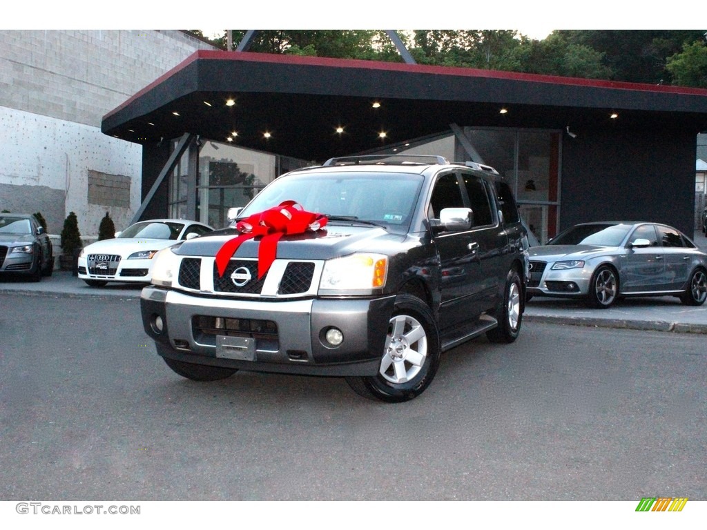 2004 Armada LE 4x4 - Galaxy Metallic / Steel/Titanium photo #3